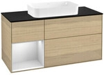 V&B Waschtischunterschrank Finion 120cm, Pl b m, Reg li wh. m Lac, Oa ven