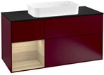 V&B Waschtischunterschrank Finion 120cm, Pl bla m, Reg li Oa ven, Peo m