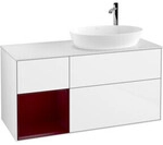 V&B Waschtischunterschrank Wandbeleuchtung Finion 120cm, Pl w m, Rg Peo m Lac,...