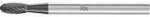 PFERD Tungsten carbide burrs TRE 0307/3 Z3 PLUS HC-FEP Ovalfr&auml;ser