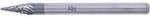 PFERD Tungsten carbide burrs SKM 0307/3 Z3 PLUS HC-FEP