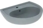 Geberit Waschtisch Renova 60x49cm, manhatt, m Hahnl., mit &Uuml;berlauf
