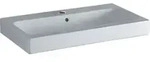 Geberit Waschtisch iCon 75x48,5cm, we., m Hahnloch, mit &Uuml;berlauf