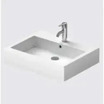 Duravit M&ouml;belwaschtisch Vero 60x47cm, we, geschli., m HL, &Uuml;L, HLB