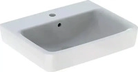 Geberit Waschtisch Renova Plan 55x44cm, m Hahnl. mit., m &Uuml;berlauf, wei&szlig;