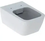Geberit Wand-WC, Tiefsp&uuml;ler iCon Square 35x54cm, geschl. F., rimfr., we. K-Tect
