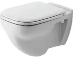 Duravit Wand-Flachsp&uuml;l-WC D-Code 35,5x54cm, 6 l, wei&szlig;