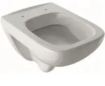 Geberit Wand-WC, Tiefsp&uuml;ler Renova Compact sq 6/5 l, verk. Ausladung, wei&szlig; KeraTect