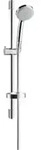 hansgrohe Brause-Set Croma 100 Var. EcoSm. 668mm Brausestange, 9 l/min, chrom
