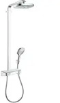 hansgrohe Showerpipe Raindance Select E mit Thermostat, 2jet, chrom