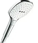hansgrohe Handbrause Raindance Select E 120 Brausekopf 120mm, 3jet, wei&szlig; chrom