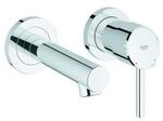 Grohe Fertigmontageset Concetto UP-2-Loch-Waschtischarmatur, Ausl. 14,7cm, ch