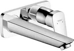 hansgrohe Fertigmontageset Logis UP-Waschtisch-Einhebelmischer, mit Auslauf 195mm,