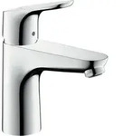 hansgrohe Waschtisch-Einhebelmischer 100 Focus LowFlow m Zugst.Abl.Gar., 3,5 l/min,