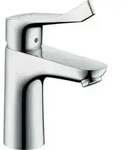 hansgrohe Waschtisch-Einhebelmischer Focus 100 o ZugstAblGar, m ex. lang. Komf.Griff,