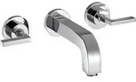 hansgrohe Fertigmontageset Axor Citterio UP-3-L-Waschtischarmatur, m Hebelgriffe,