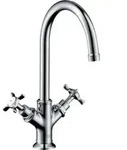 hansgrohe Zwei-Griff-Waschtischarmatur 210 Axor Montreux A 175mm, m KrG, unver