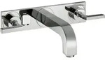 hansgrohe Fertigmontageset Axor Citterio UP-3-L-Waschtischarmatur, m Hebelgriffe,