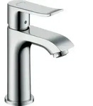hansgrohe Waschtisch-Einhebelmischer 100 Metris o. Abl.garn, f&uuml;r Handwaschbecken,