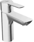 Hansa Waschtisch-Einhebelmischer HANSALIGNA He ob, o. Abl-Garnitur, Ausl. 108mm, chr