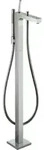 hansgrohe Wannen-Einhebelmischer Axor Citterio A 200mm, bodensteh., m Pin-Griff, chr