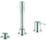 Grohe 3-Loch-Wannenkombination Essence chrom, mit Handbrause