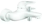 Grohe Wannen-Einhebelmischer Eurostyle m w, Wand, offener-Metall-Hebelgriff