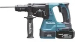 Makita Akku-Kombihammer DHR243RTJ mit SDS-PLUS, 18 V / 5,0 Ah
