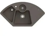 V&B Ecksp&uuml;le Solo Eck m Abl.garn, Hand., timber CeramicPlus