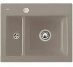 V&B Sp&uuml;le Subway 60 XM m Abl.garn, Exzenter, timber CeramicPlus