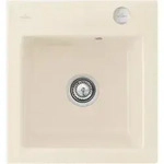 V&B Sp&uuml;le Subway 45 XS m Abl.garn, Exzenter, crema CeramicPlus