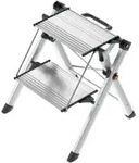 Hailo Mini ComfortLine, Komfort-Trittleiter, 2 Stufen