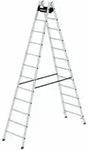 MUNK Aluminium-Stehleiter 12 Sprossen