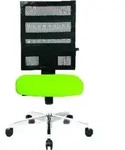B&uuml;rodrehstuhl m.Punktsynchrontechnik schwarz/schwarz 450-550mm Trgf.110kg