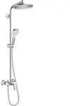 hansgrohe Showerpipe Crometta S 240 mit Einhebelmischer, 1jet, chrom