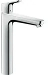 hansgrohe Waschtisch-Einhebelmischer 230 Focus ohne Zugstangen-Ablaufgarnitur, chrom