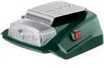 Metabo Akku-Power-Adapter PA 14.4-18 LED-USB mit 12 V-Anschluss und LED-Licht; Karton