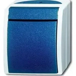 Busch-Jaeger Kreuzschalter AP 2601/7 W-53