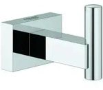 Grohe Bademantelhaken Essentials Cube verdeckte Befestigung, chrom