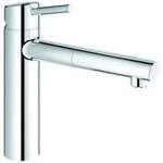 Grohe Sp&uuml;ltisch-Einhebelmischer Concetto 1/2", ND, mittelh Ausl, ausz LamiBr, chr