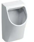Geberit Urinal Renova Plan wei&szlig;, Zulauf/Abgang hinten