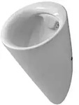 Duravit Absaug-Urinal Starck 32x28,5cm, Zulauf hinten, wei&szlig;