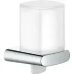 Keuco Lotionspender Elegance neu verchromt, Kristallglas mattiert