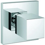 Grohe Fertigmontageset Eurocube chrom, UP-Ventil Oberbau, Metallgriff