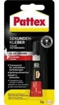Pattex Sekundenkleber Glas fl&uuml;ssig 3g