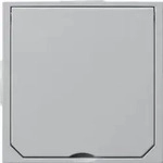 Gira Fu&szlig;bodenleergeh&auml;use Alu-Druckguss 011800