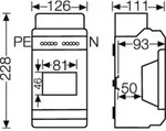 Hensel Automatengeh&auml;use KV PC 9104 4,5TE IP65