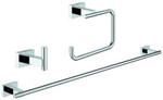Grohe Bad-Set Essentials Cube 3 in 1, verdeckte Befestigung, chrom