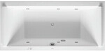 Duravit Whirlwanne Starck 180x80cm, Jet-Sys, EB-Version, 2 RS, we.