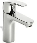 Hansa Waschtisch-Einhebelmischer HANSAPINTO XL m Ablaufgarnitur, Ausladung 115mm,